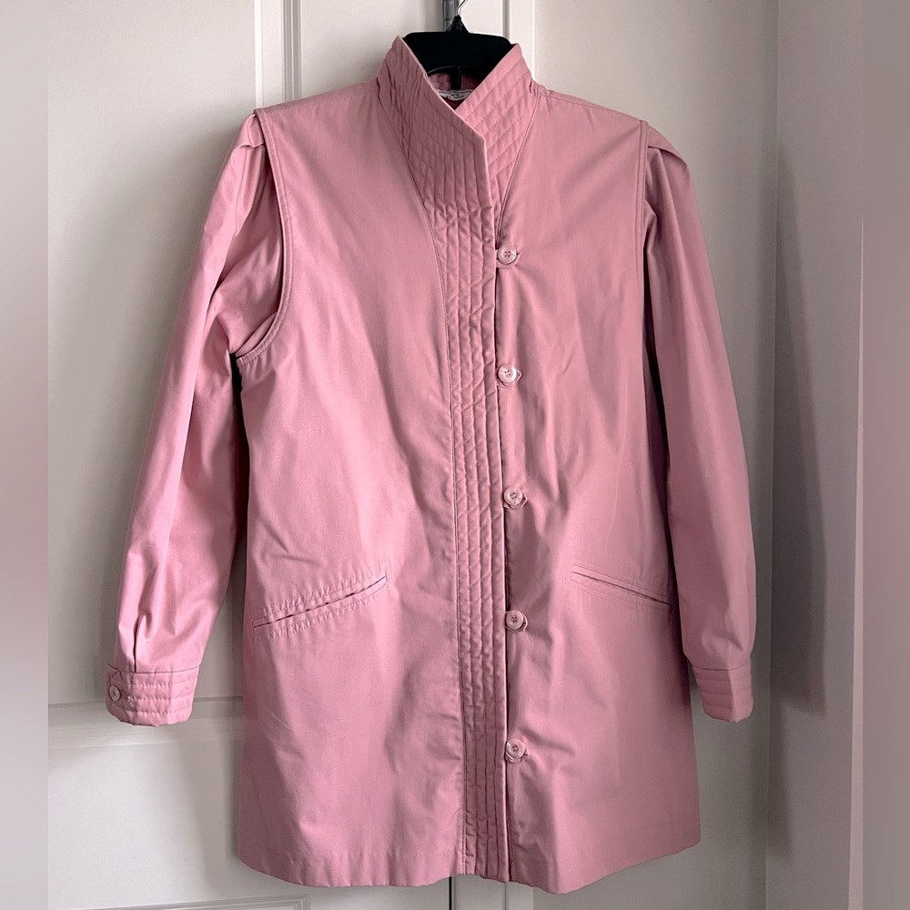 NWOT Vintage Blush Pink Jacket Coat